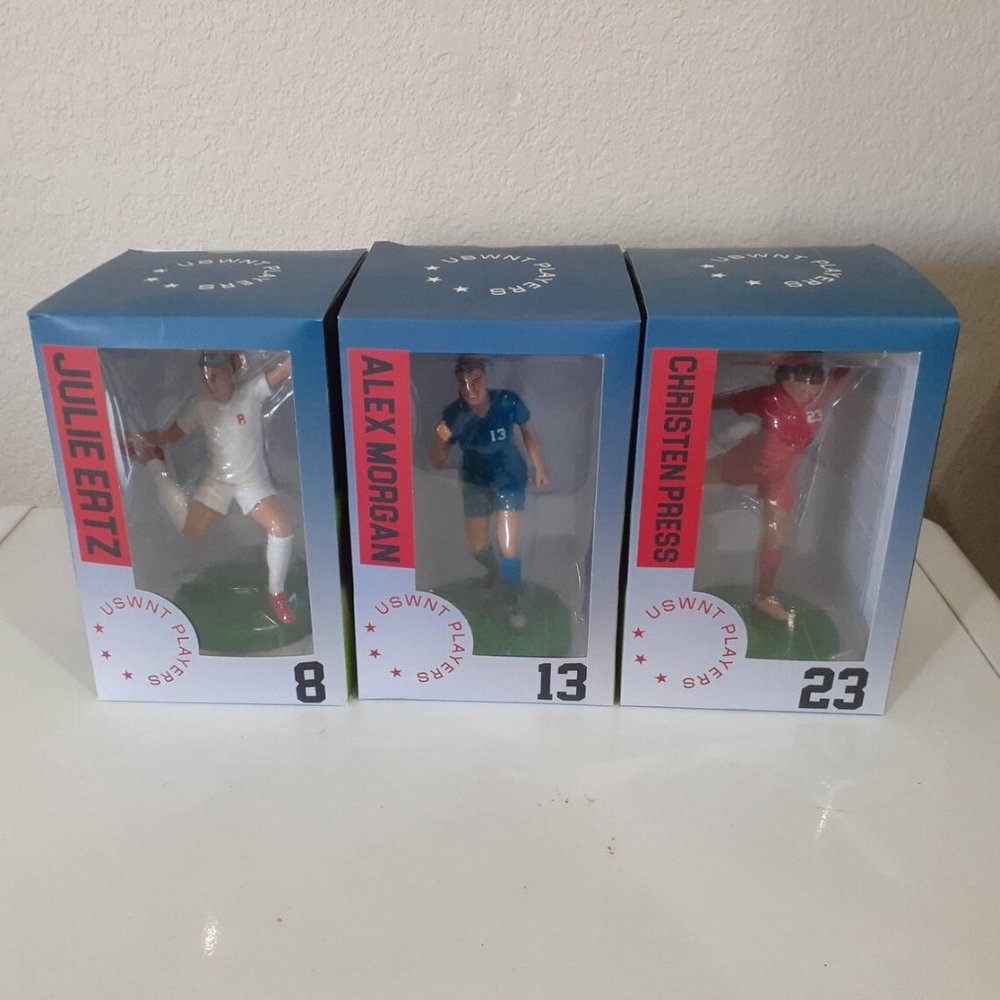 Women's Soccer World Cup Figure Set Alex Morgan Ju
